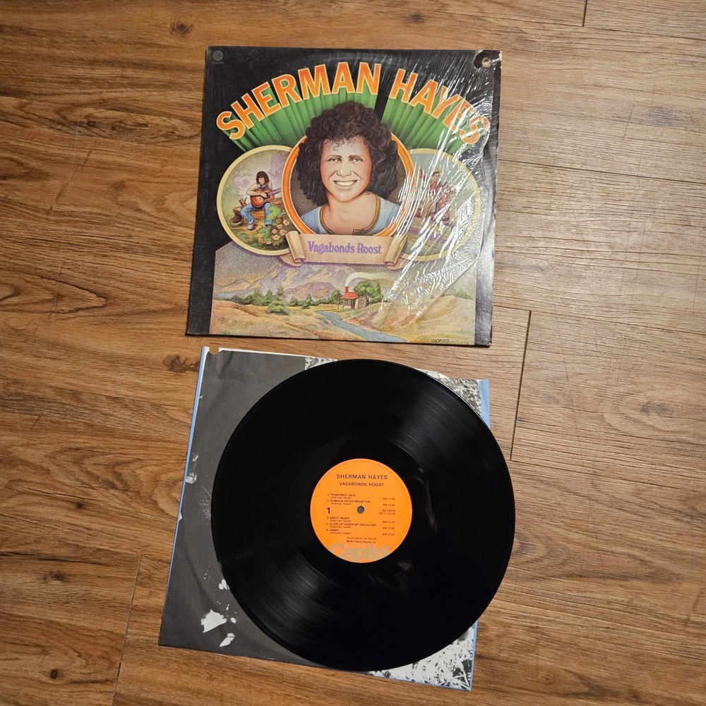 Sherman Hayes – Vagabonds Roost Capitol 1973 ST-11212‎ PROMO Vinyl VG+ EX/EX